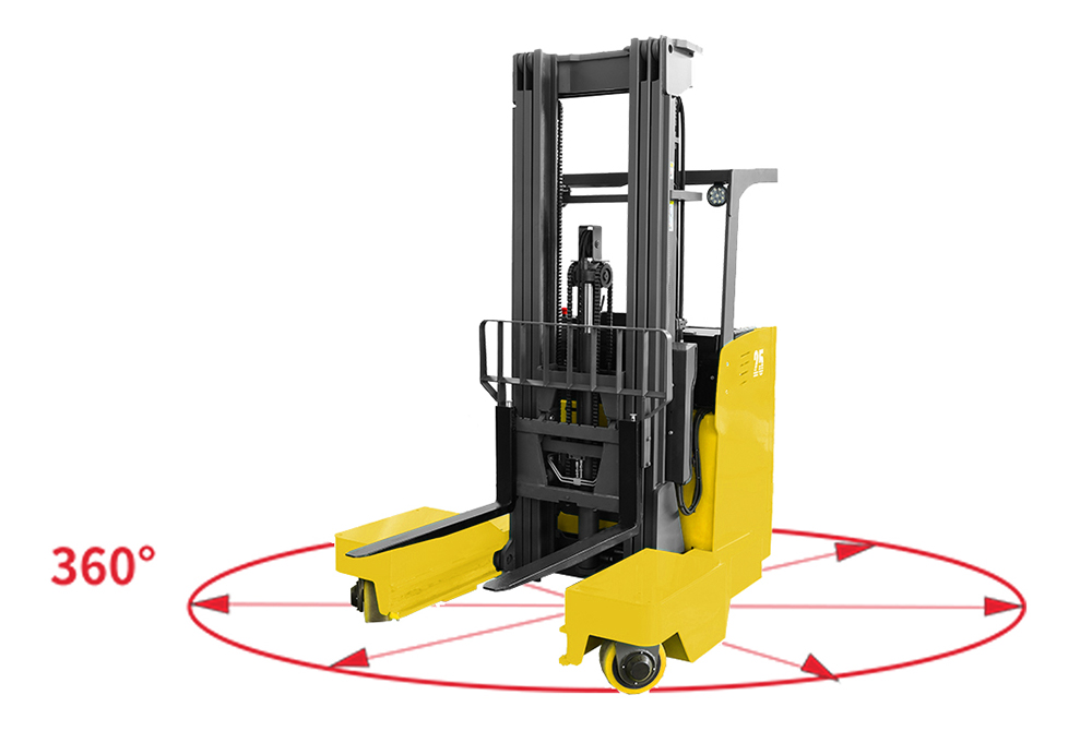 MQ系列1.5-2.5噸站駕式全向叉車(chē)